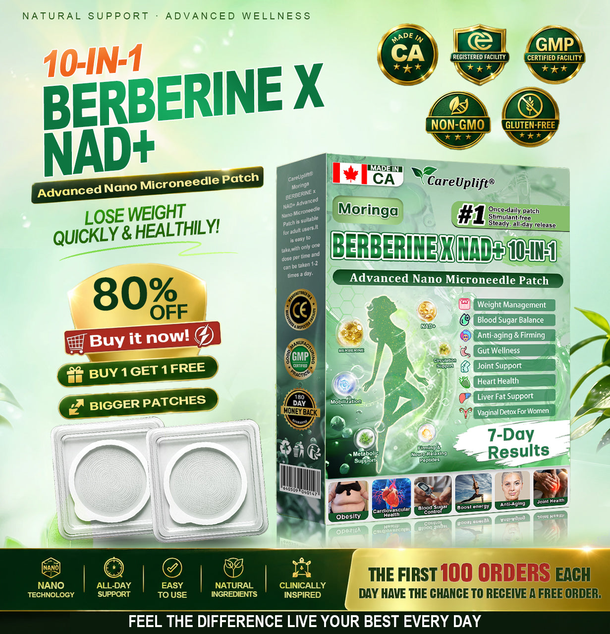 𝑶𝒇𝒇𝒊𝒄𝒊𝒂𝒍 𝑺𝒕𝒐𝒓𝒆  |  💯 💯 𝐂𝐚𝐫𝐞𝐔𝐩𝐥𝐢𝐟𝐭® 𝙈𝒐𝒓𝒊𝒏𝒈𝗮 · 𝗕𝗲𝗿𝗯𝐞𝐫𝐢𝐧𝙚 × 𝙉𝑨𝑫+ 𝟏𝟎-𝙞𝙣-𝟏 𝘼𝒅𝒗𝒂𝒏𝒄𝒆𝐝 𝐍𝐚𝐧𝙤 𝙈𝙞𝙘𝙧𝙤𝙣𝒆𝒆𝒅𝒍𝐞 𝐏𝐚𝐭𝙘𝙝(𝐉𝐮𝐬𝐭 𝐨𝐧𝐜𝐞 𝐚 𝐝𝐚𝐲, 𝐯𝐢𝐬𝐢𝐛𝐥𝐞 𝐜𝐡𝐚𝐧𝐠𝐞𝐬 𝐢𝐧 𝟕 𝐝𝐚𝐲𝐬） ✅ 𝐅𝐨𝐫 𝐨𝐛𝐞𝐬𝐢𝐭𝐲, 🅛🅞🅞🅢🅔 🅢🅚🅘🅝,𝐝𝐢𝐚𝐛𝐞𝐭𝐞𝐬, 𝐬𝐥𝐞𝐞𝐩 𝐚𝐩𝐧𝐞𝐚, 𝐣𝐨𝐢𝐧𝐭 𝐢𝐬𝐬𝐮𝐞𝐬, 𝐚𝐧𝐝 𝐦𝐨𝐫𝐞💖